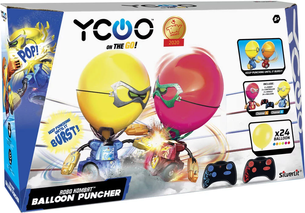 ROBOT KOMBAT BALLON BI PACK RADIOCOMMANDE