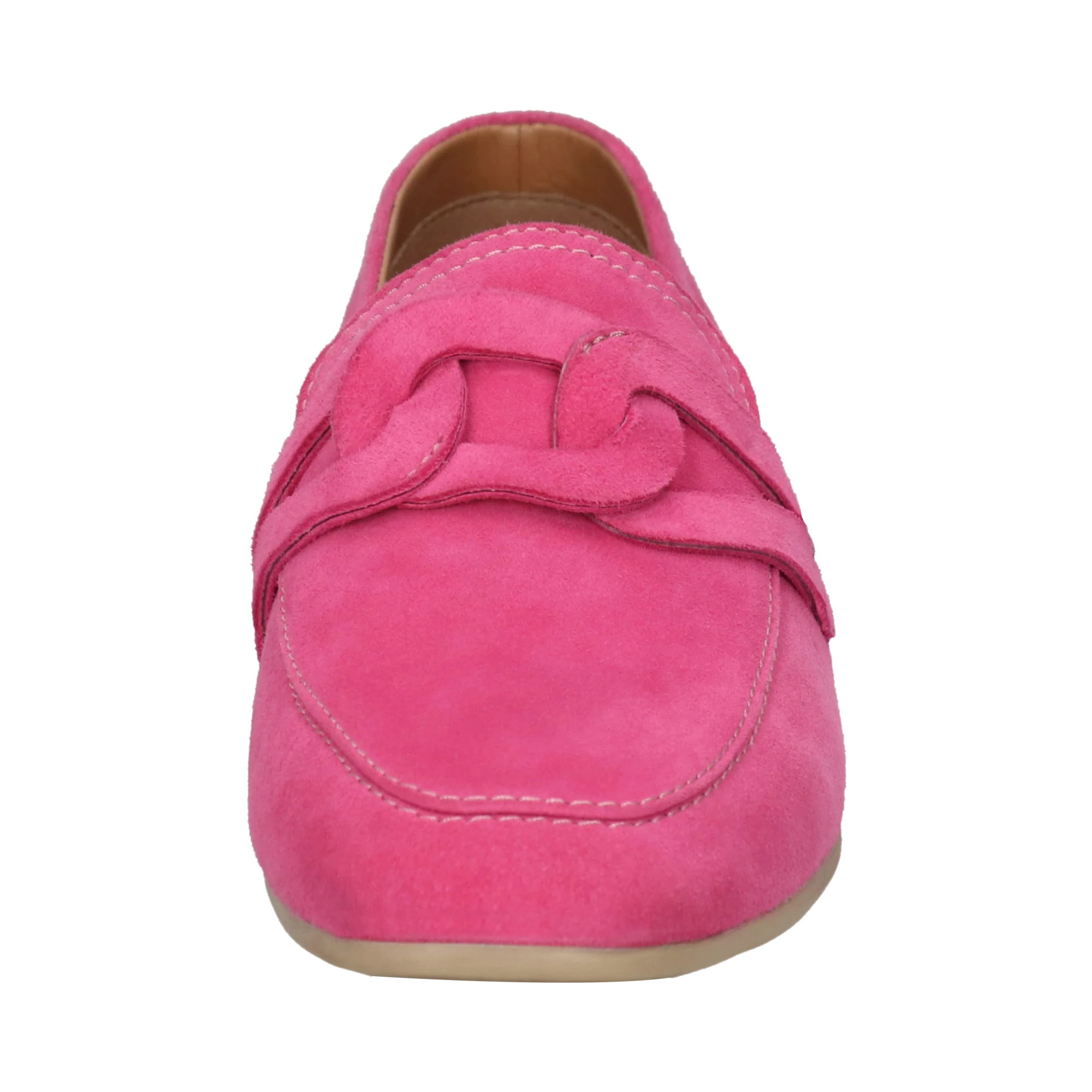 Leder Loafers pink