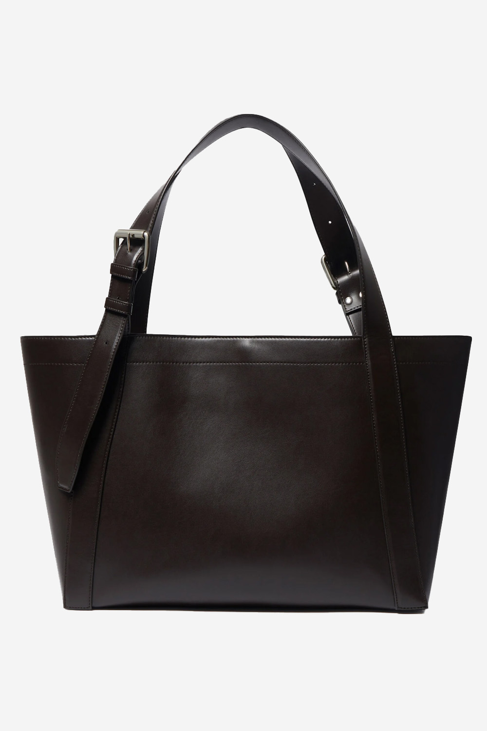 Logo belt biker tote bag