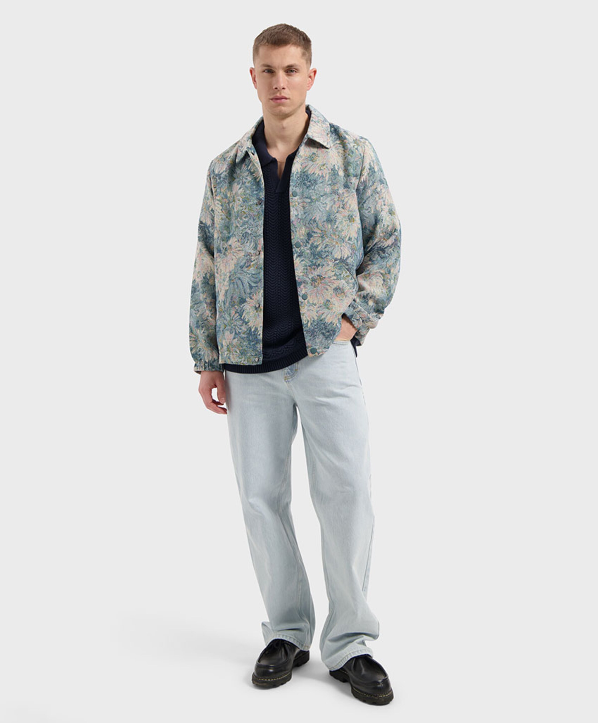 Law of the Sea Heren jas blauw