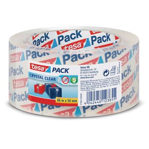 tesapack® Crystal Clear, Paketband