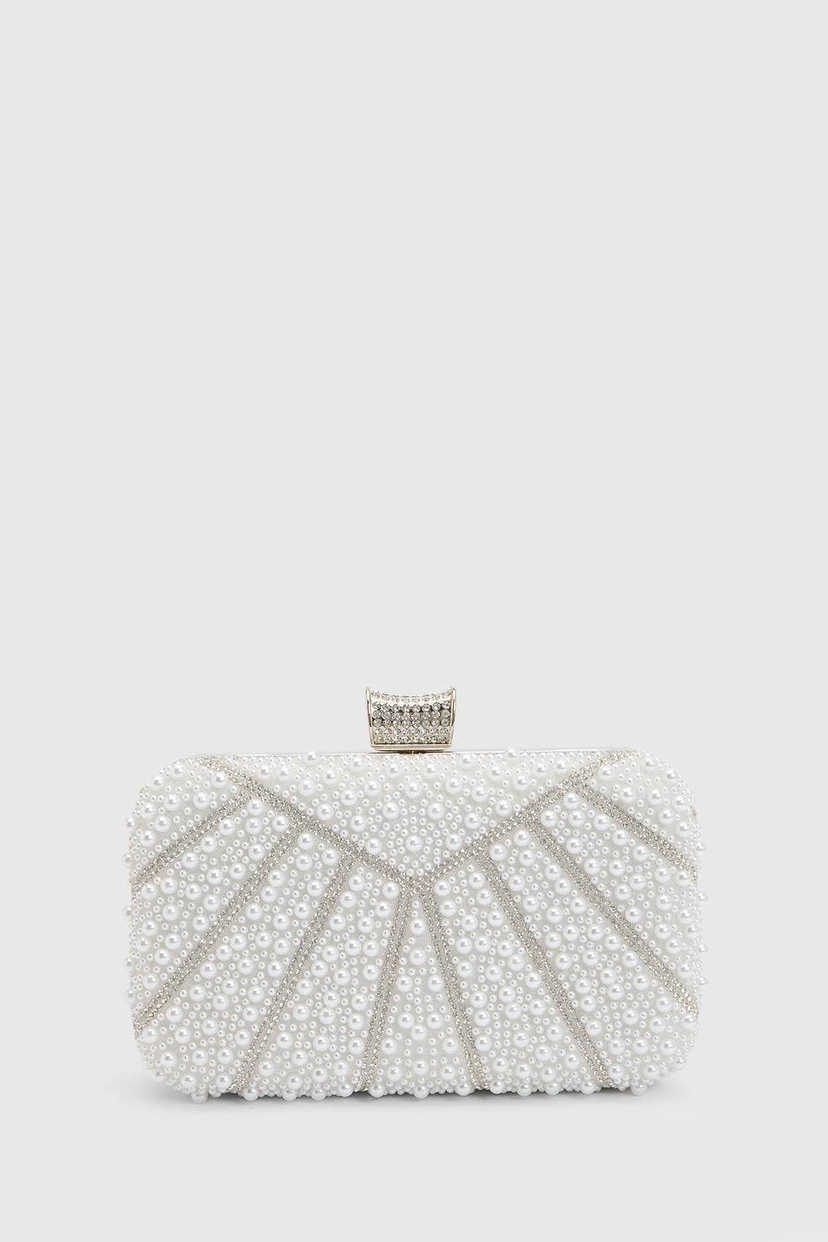 Coast Sac Pochette De Mariée Abbie Orné De Perles