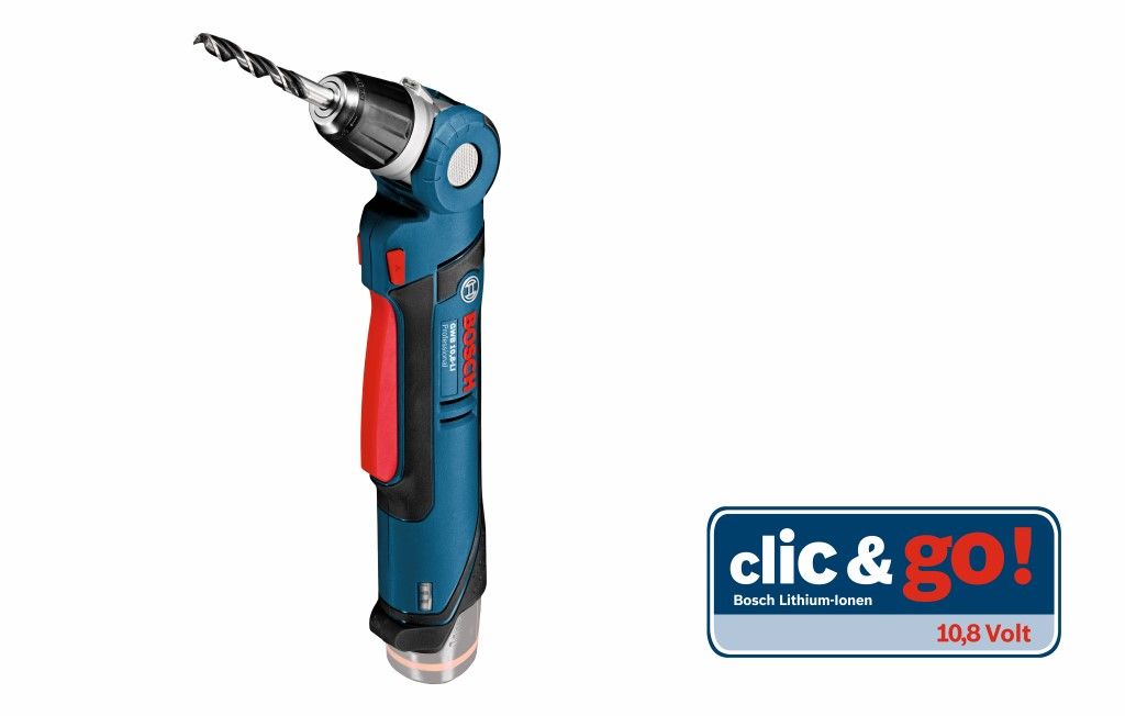 Bosch GWB 12V-10 Accu haakse boormachine (in L-Boxx) - 0601390909