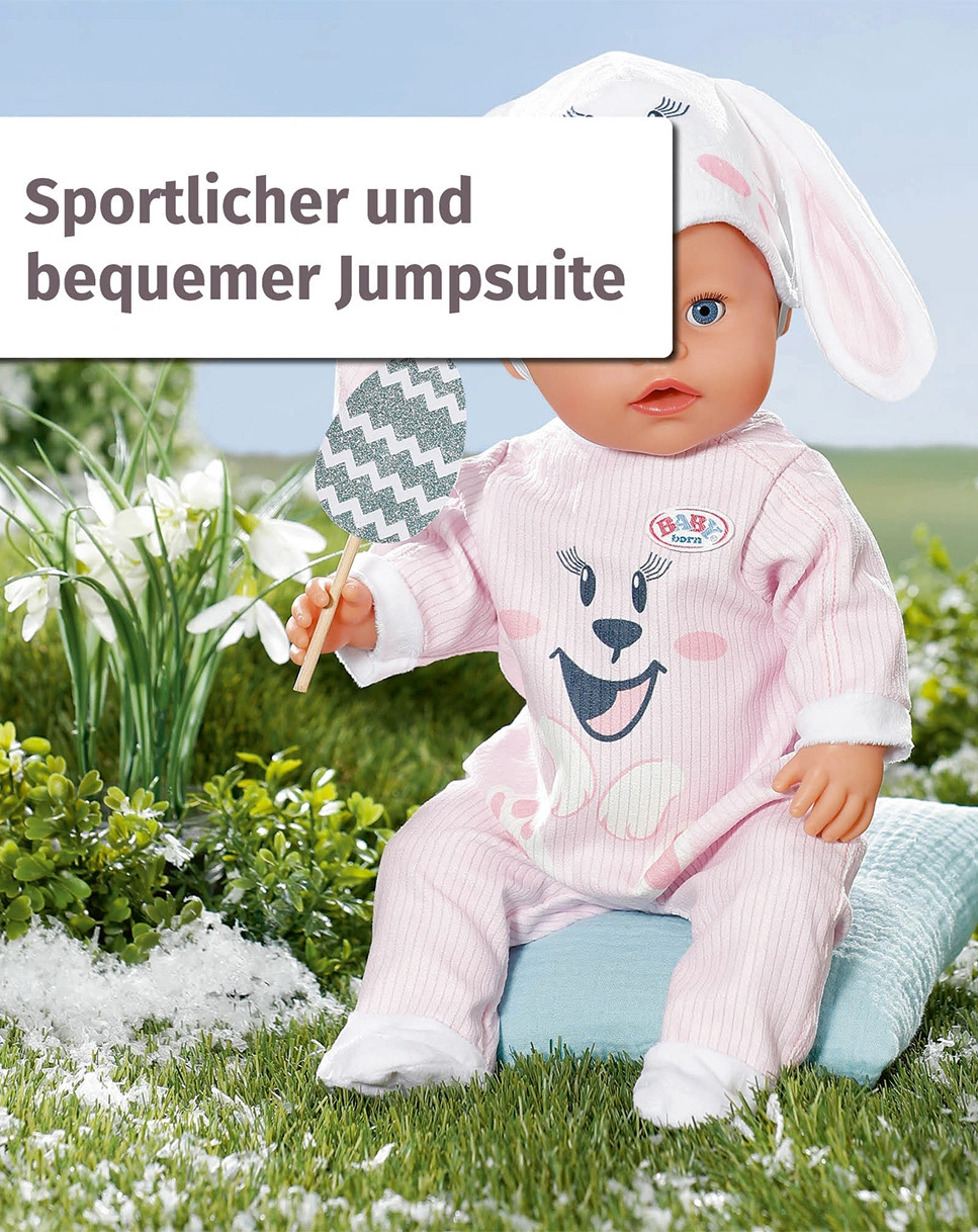 BABY born® Puppenschlafanzug HÄSCHEN (43cm)