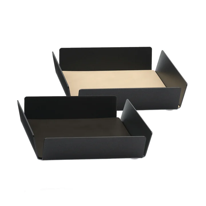 Lind DNA - Tablett Square Mini Double, Cloud braun / Nupo hellgrau - anthrazit
