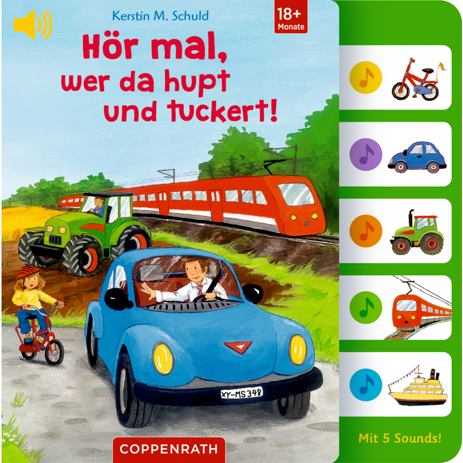 Coppenrath Hör mal, was da hupt und tuckert! (Soundbuch)