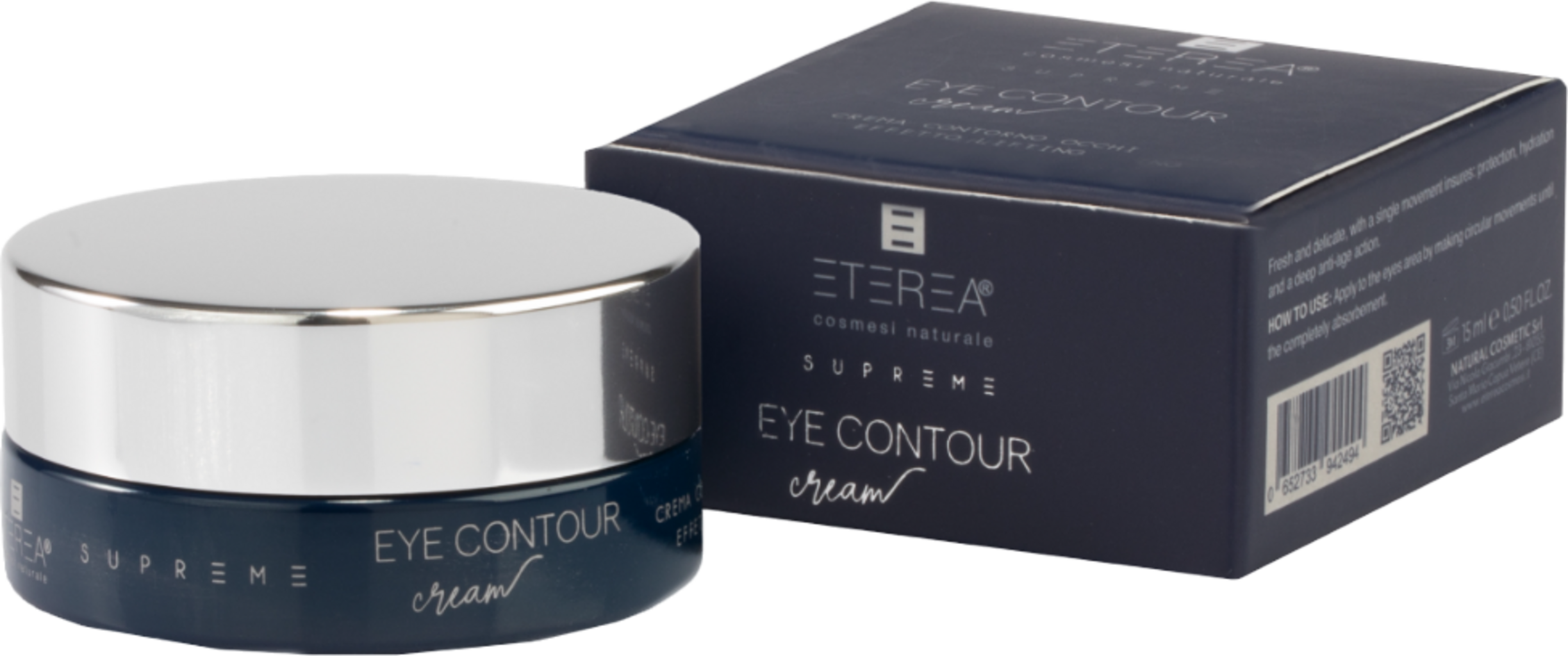 ETEREA Cosmesi Naturale  Supreme Eye Contour Cream, 15 ml