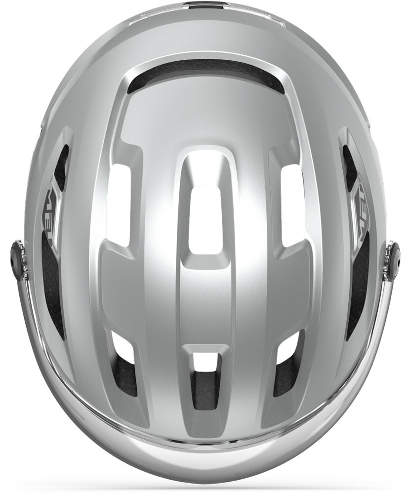 MET Intercity Mips cykelhjelm Reflective Mat visir