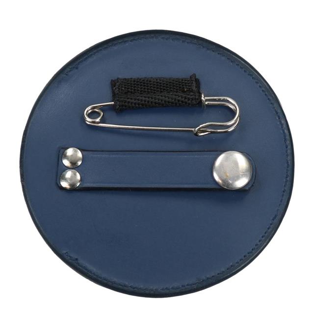 Nummerhouder HORSEGEAR HGRond Strass Donkerblauw-zilver
