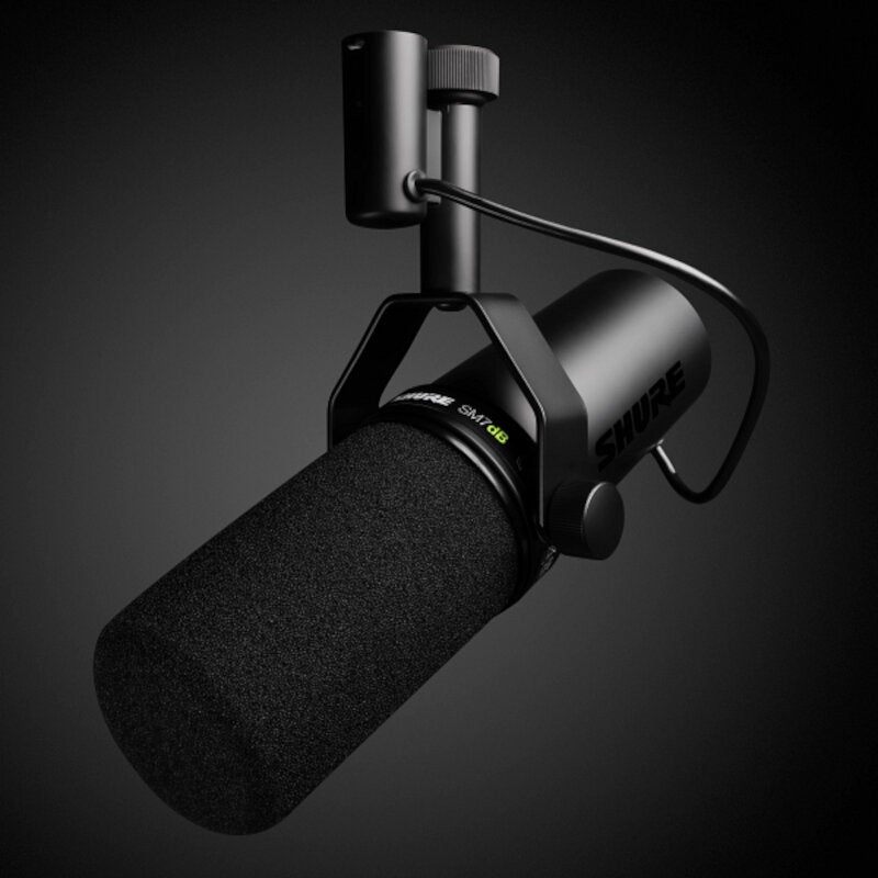 Shure SM7dB dynamische studiomicrofoon met ingebouwde preamp