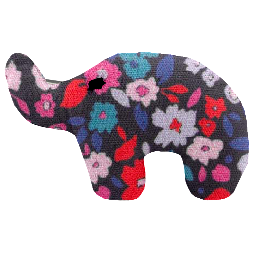 Barrette Eléphanteau Romance Fleurie