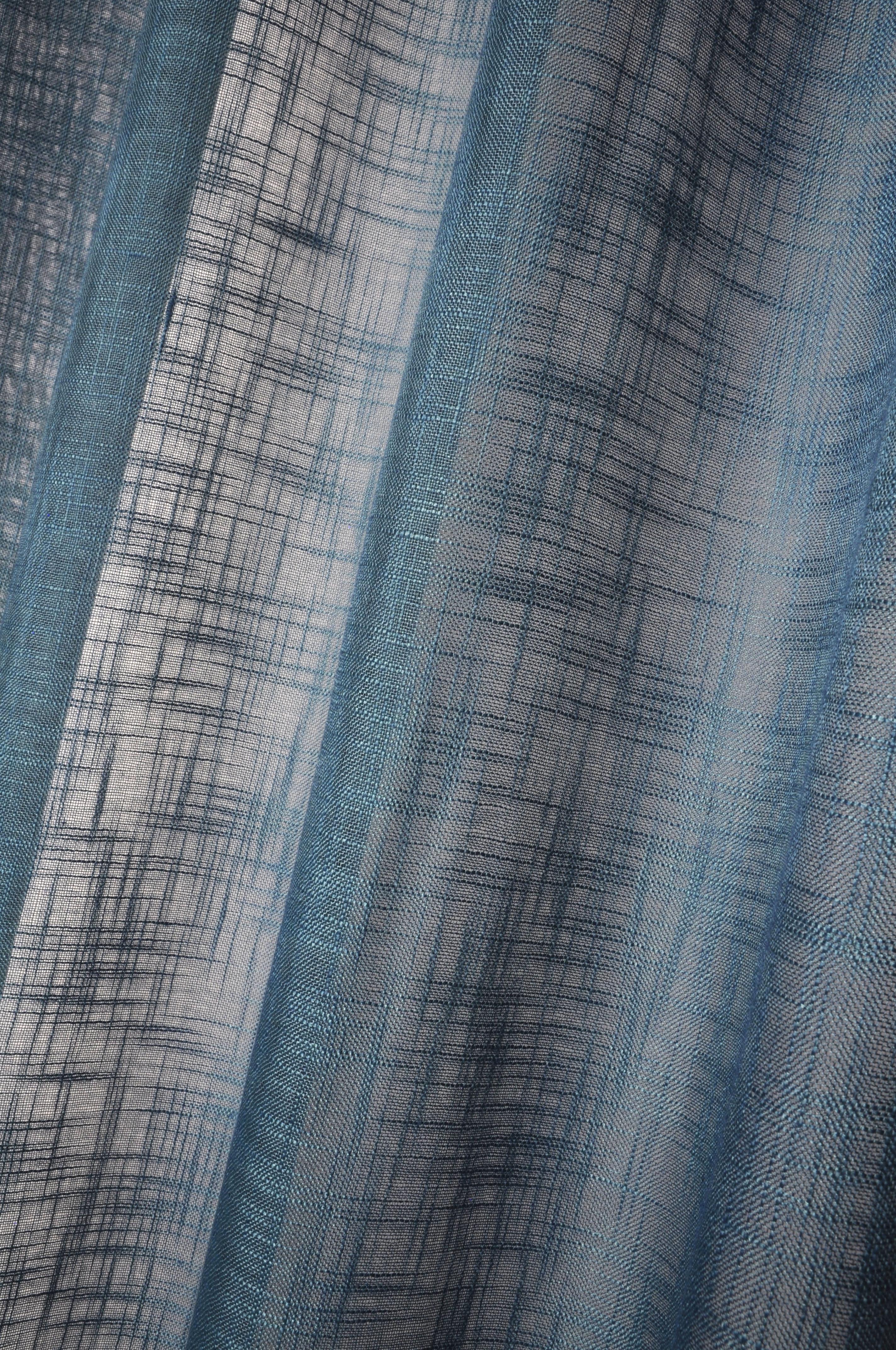ONTARIO VOILE 135X260 PETROLE