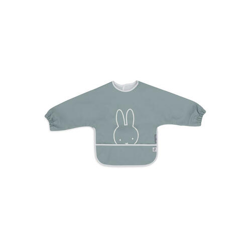 Bavoir à manches imperméable Miffy pikaboo - Sea green - JOLLEIN