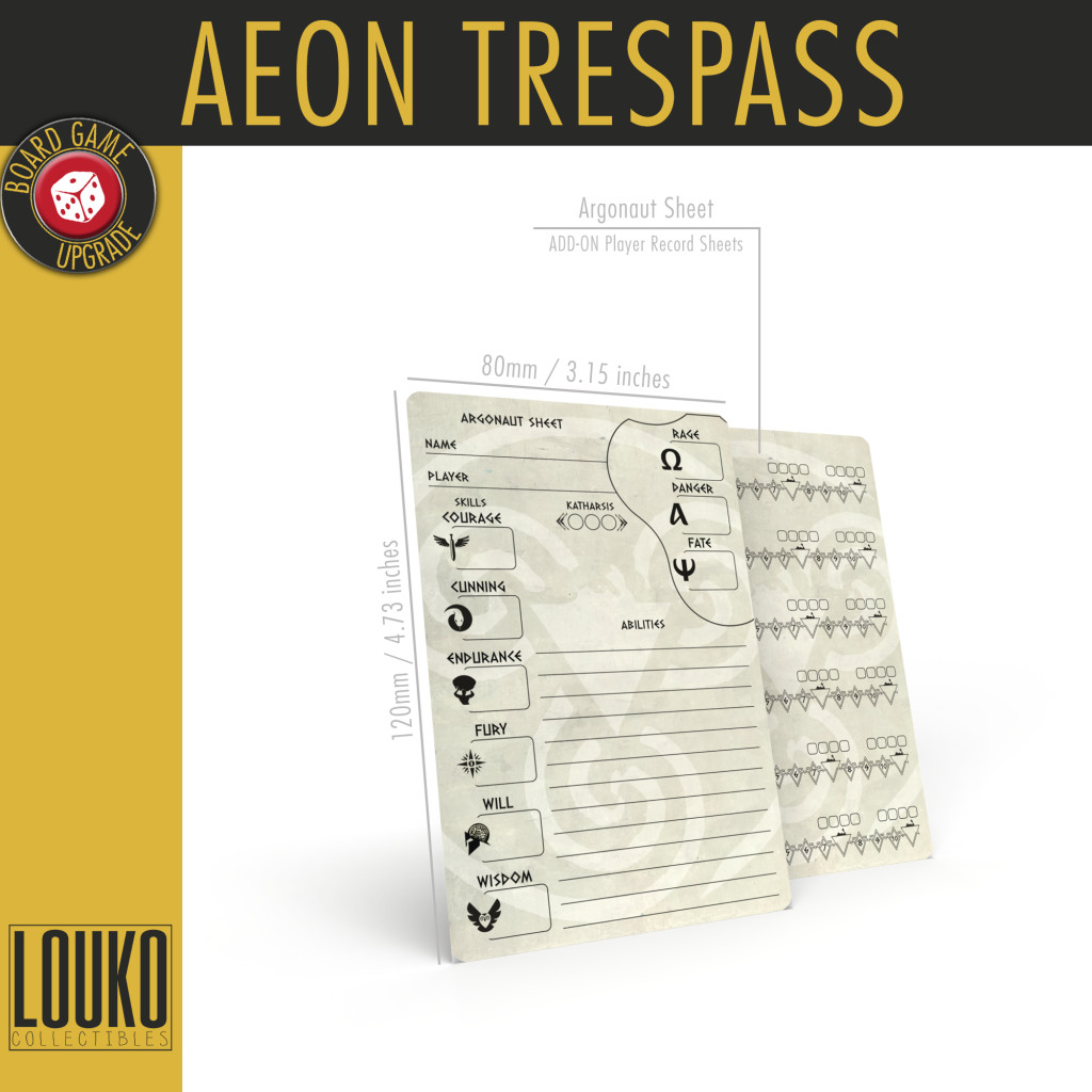 Journaux de campagne réinscriptibles pour Aeon Trespass: Odyssey