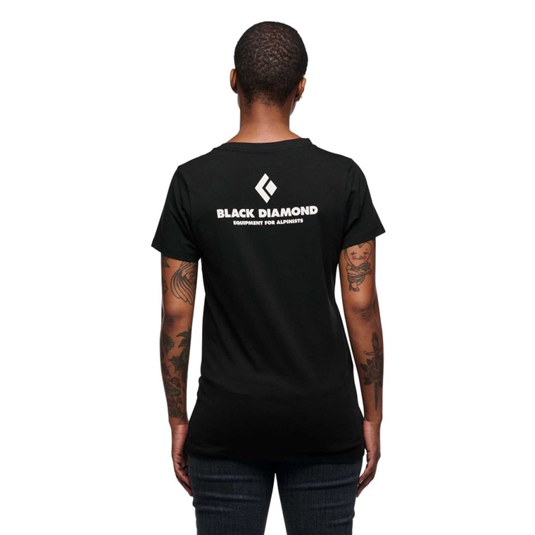 Black Diamond W Eqpmnt For Alpinists Ss Tee Black