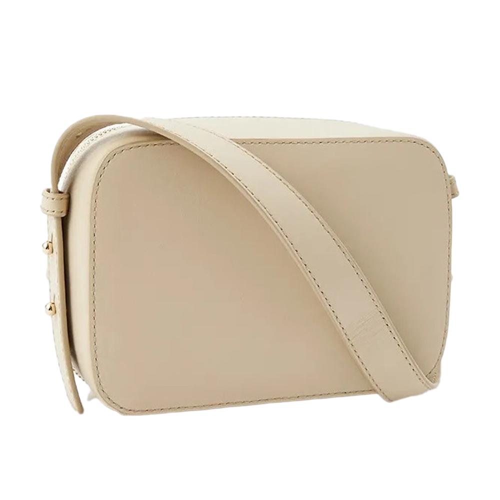 Tommy Hilfiger Sac à Bandoulière Écru Tommy Hilfiger Hilfiger Leather