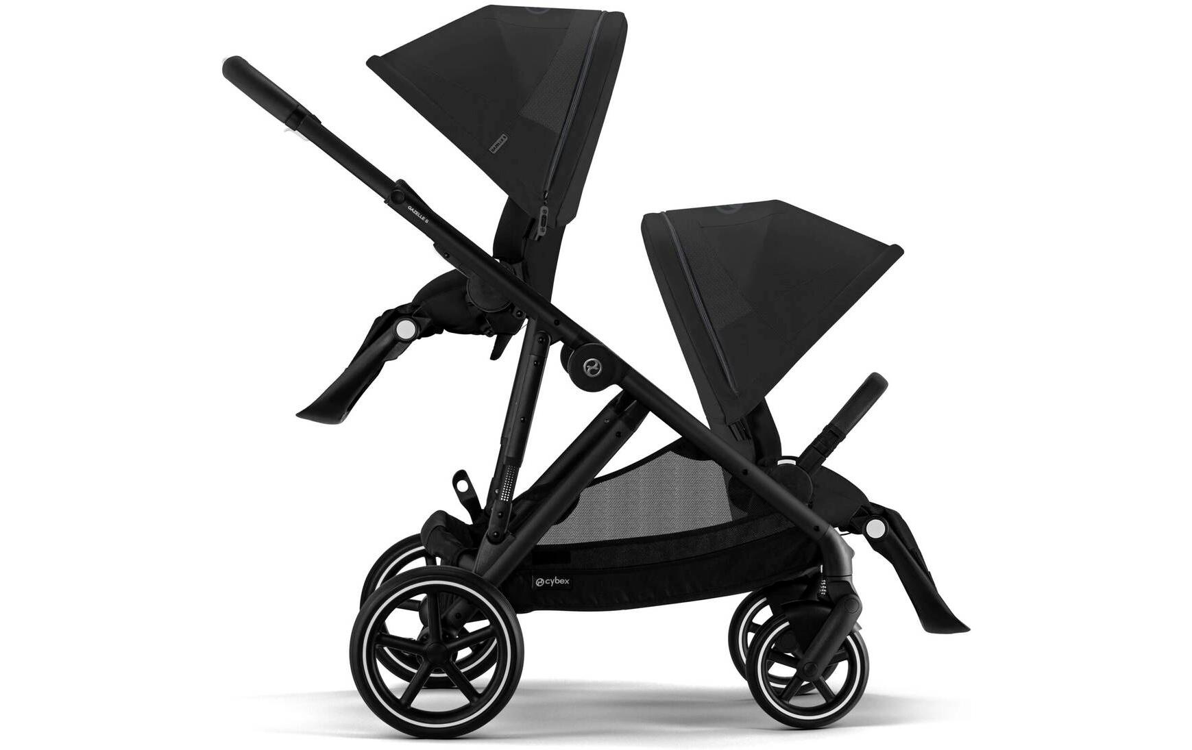 Cybex Kinderwagen Gazelle S Schwarz<br>Kinderwagen mit 20 Kombinationsmöglichkeiten