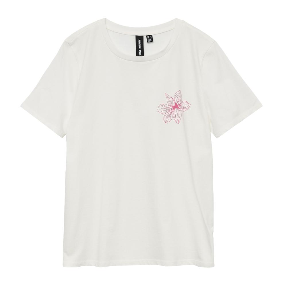 Vero Moda T-shirt Blanc Femme Vero Moda Julia