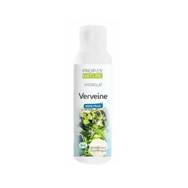 Hidrossol de Verbena Orgânica para Aromaterapia e Fitoterapia Natural da Propos 100ml