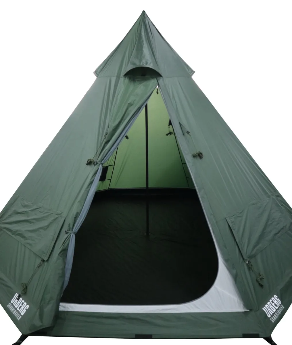 Urberg Tipi Tent 5-person 2.0 Kombu Green