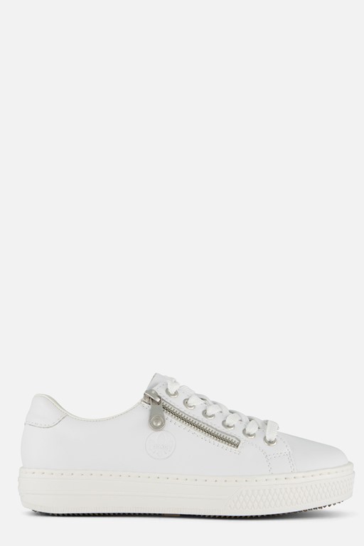 Rieker Sneakers wit Leer