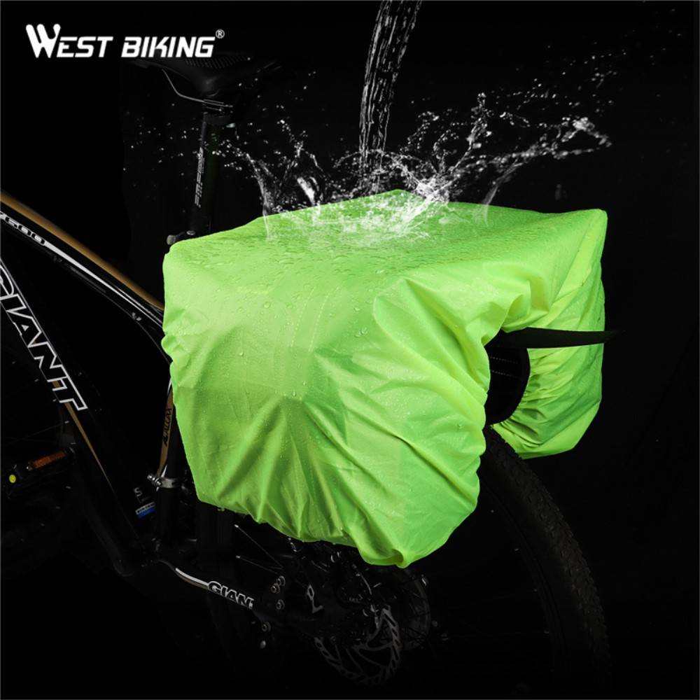 (30L) Wasserfeste Fahrrad Gepäckträger Gravel Bike Tasche Velo Organizer - Schwarz