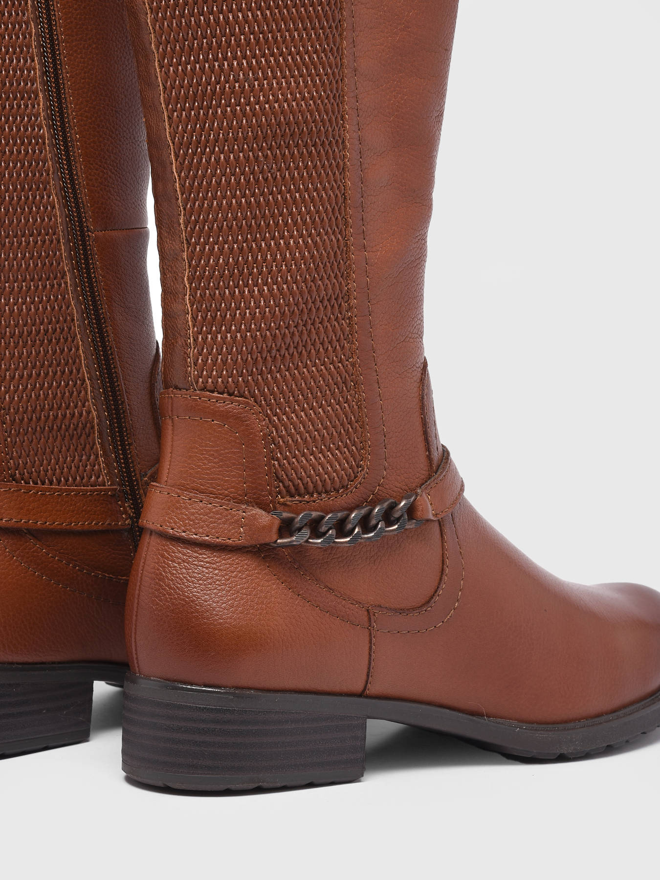 Bottes cavalires en cuir TAMARIS
