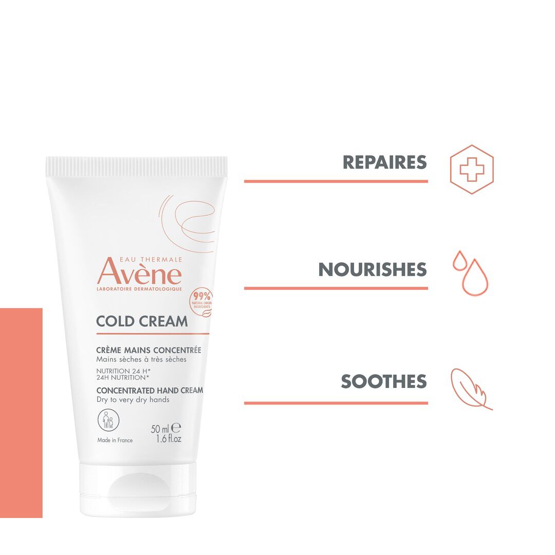 AVENE  Cold Cream Creme Mãos Concentrado - 50ml