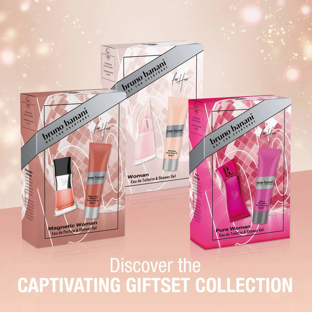 geschenkset Radiant Woman - eau de parfum 30 ml + showergel 50 ml