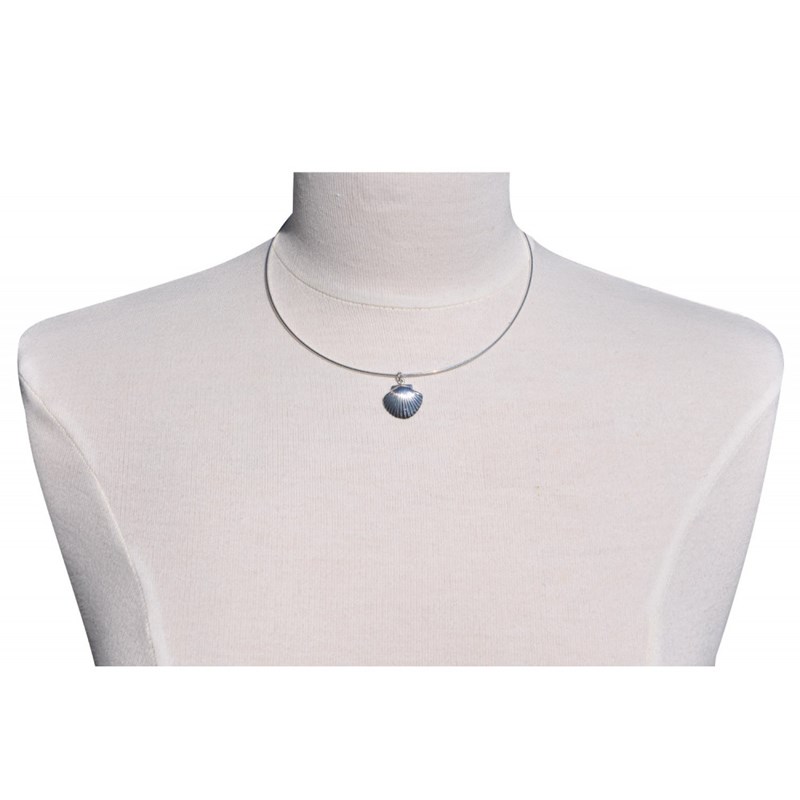 Pendentif Argent Coquille St Jacques