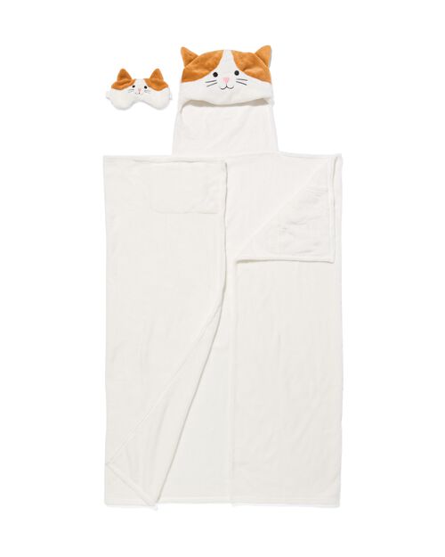 Couverture doudou chat
