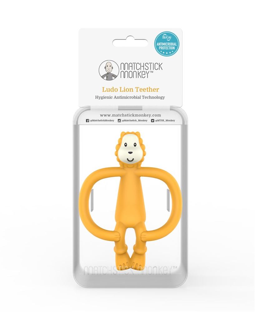MATCHSTICK Teether Ludo Lion 1 Stk