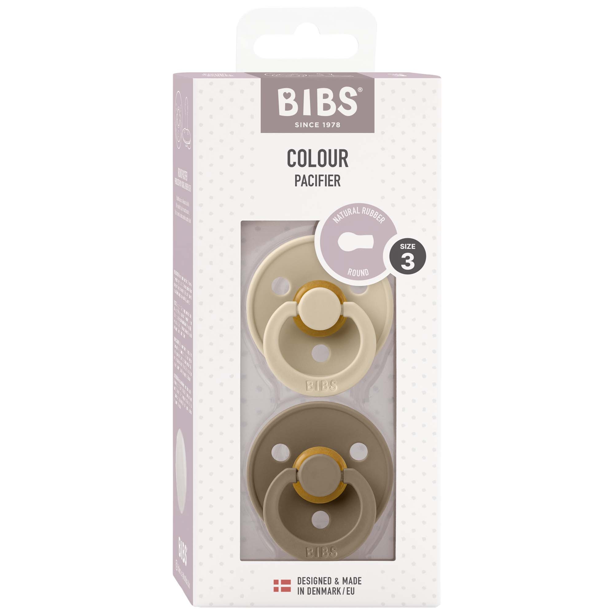 Bibs fopspeen Size 3 geel