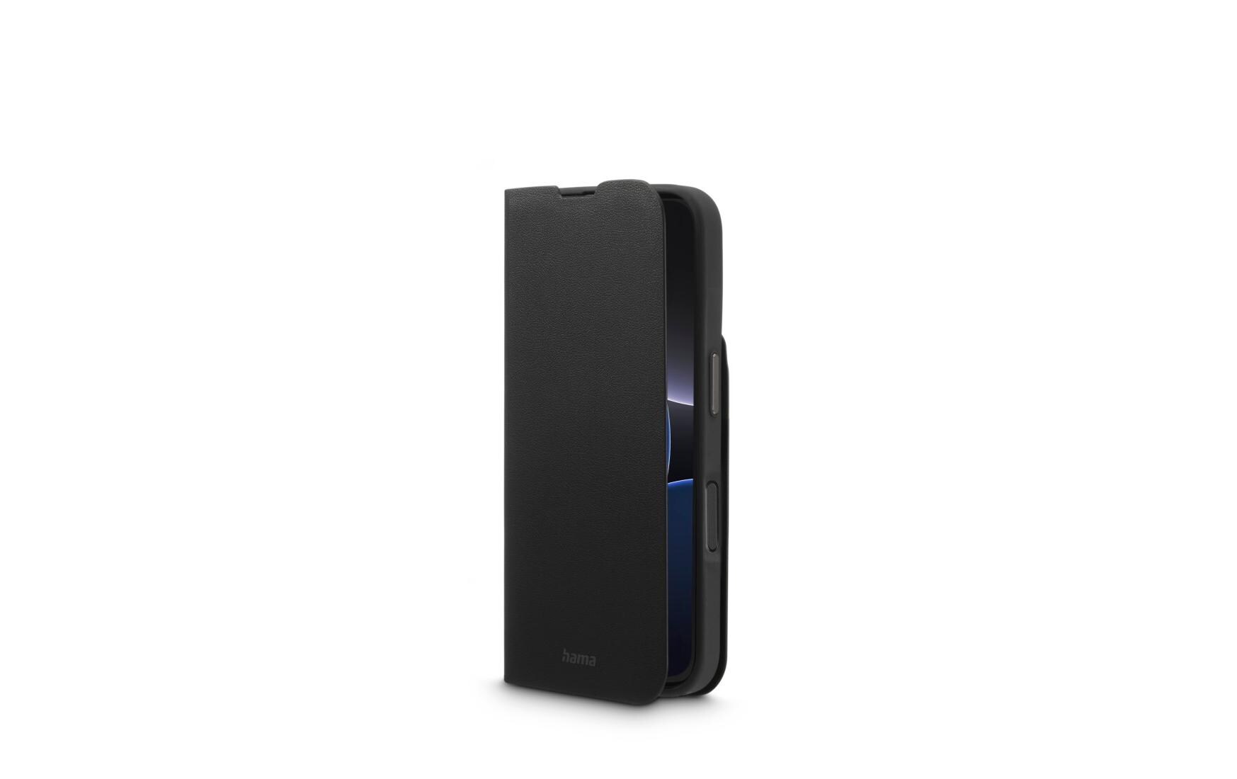 Book Cover Eco Premium Schwarz für iPhone 16 Pro MaxHama Eco Premium Handy-Schutzhülle 17.5 cm (6.9