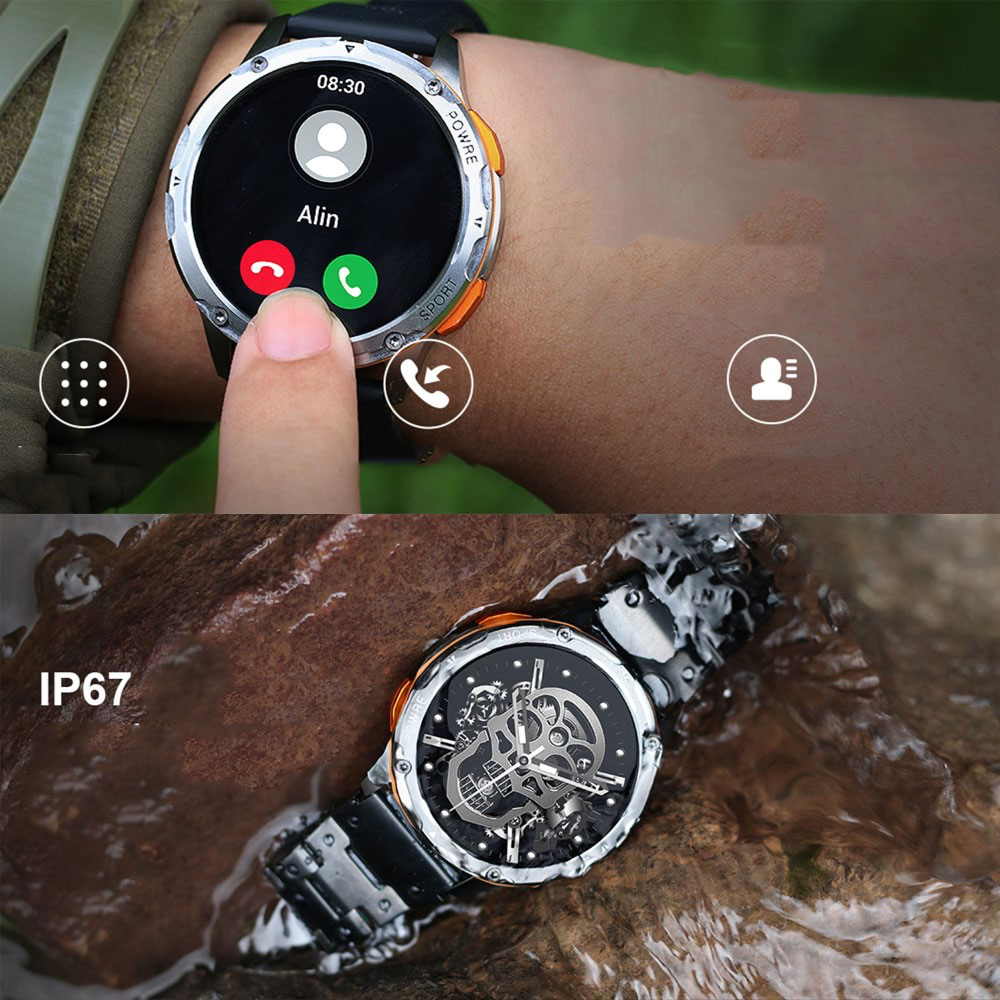 Fitness Tracker Smart Watch 1.43