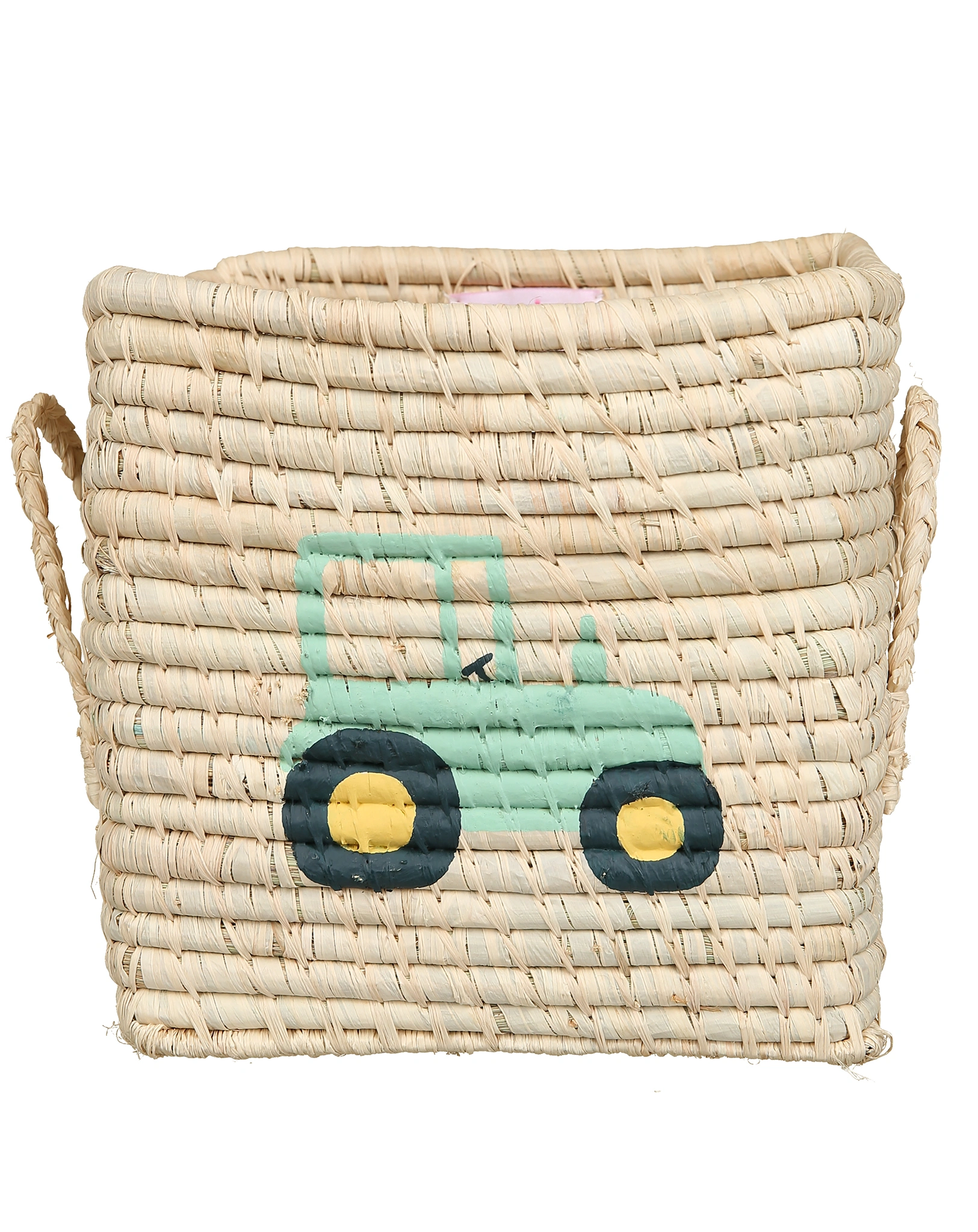 Raffia-Korb RICE TRAKTOR in natur