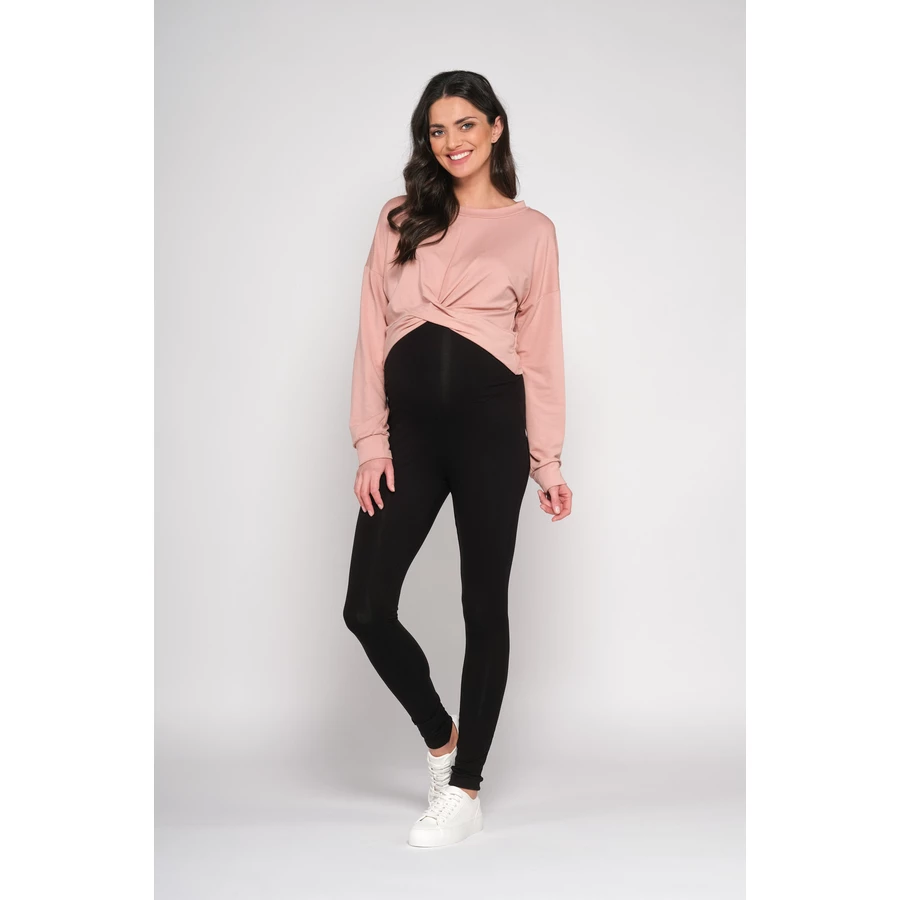 Cool Mama Schwangerschafts-Leggings Basic SCHWARZ