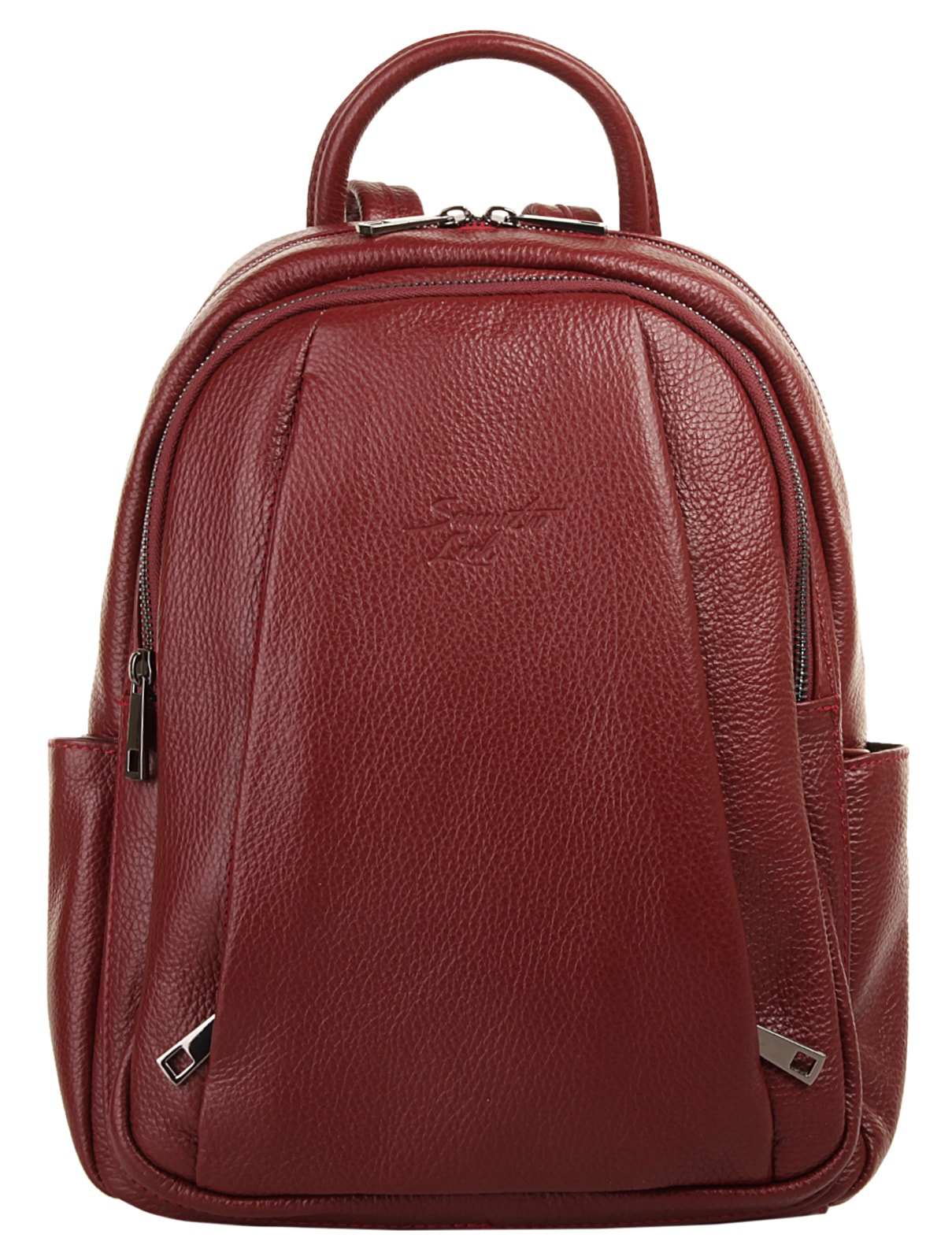 Samantha Look Cityrucksack echt Leder, Made in Italy