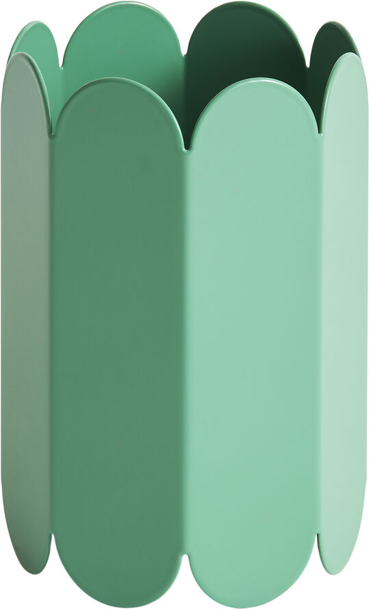 Hay Arcs Vase-Small-Green