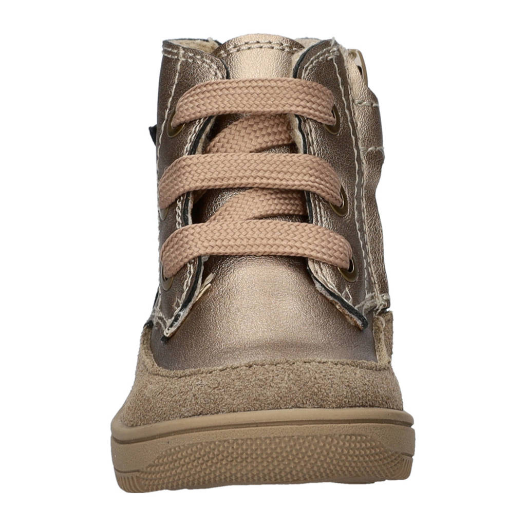 Nelson Kids veterboots goud