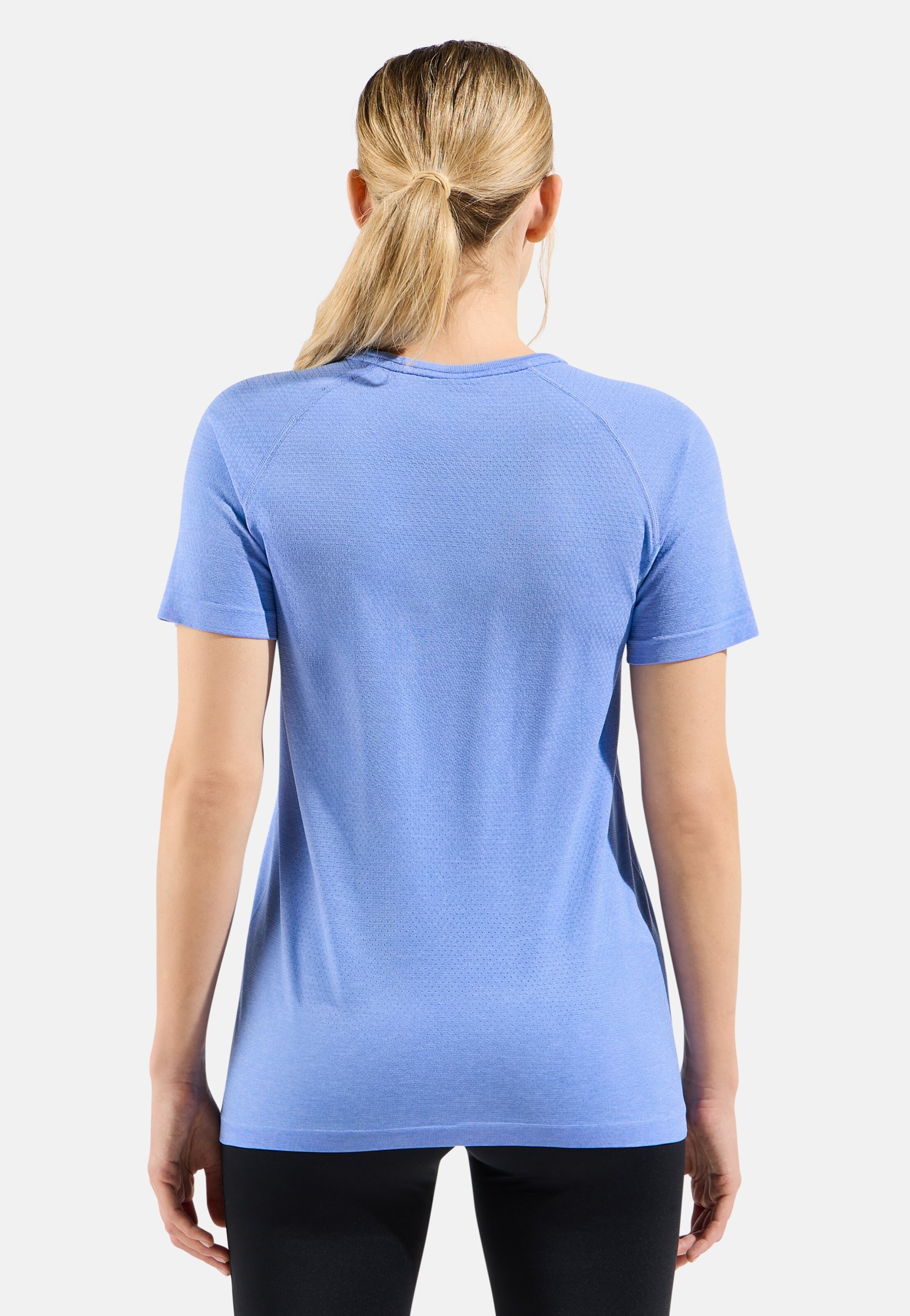 Essentials Seamless Laufshirt in Persian jewel melange