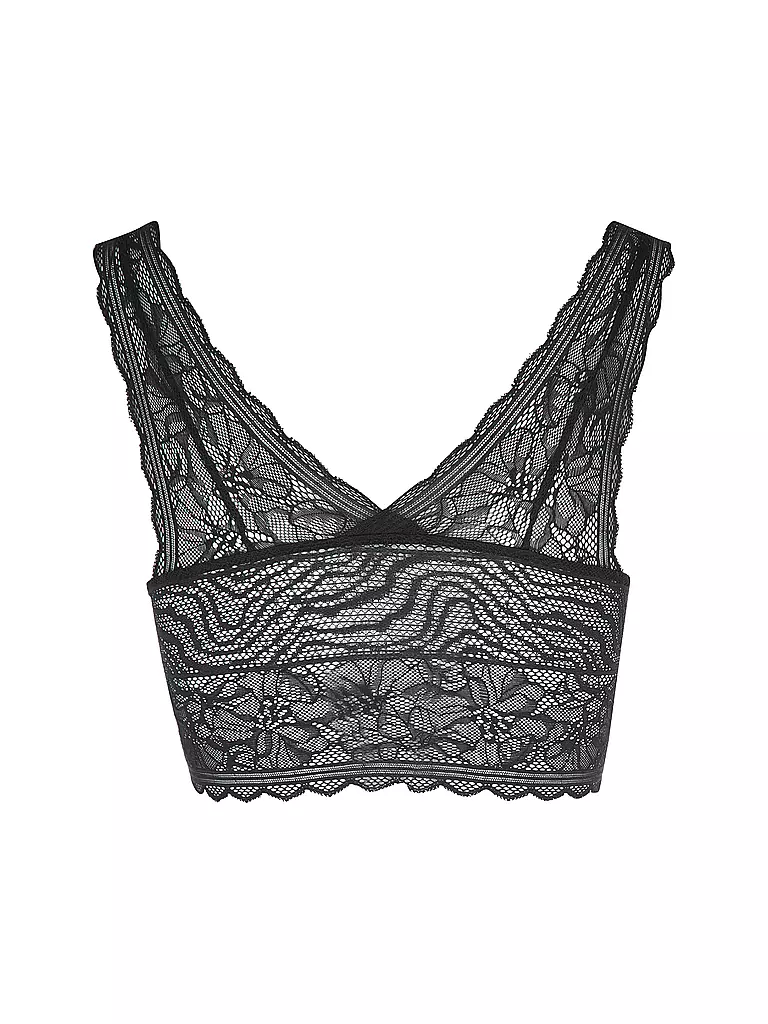 CHANTELLE Bustier FLORAL TOUCH schwarz  schwarz