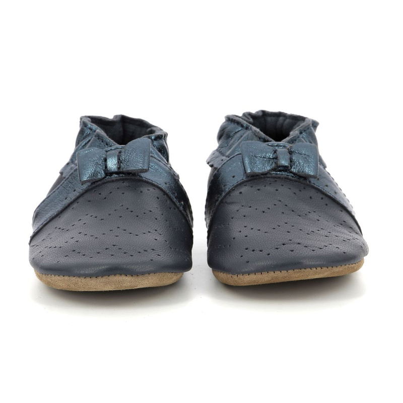 Robeez Robeez Chaussons Happy Mood Marine