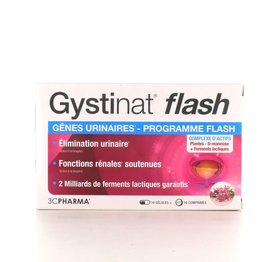 3C Pharma Gystinat Flash - Gênes Urinaires