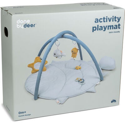 Done By Deer Babygym Sea Friends, Blue