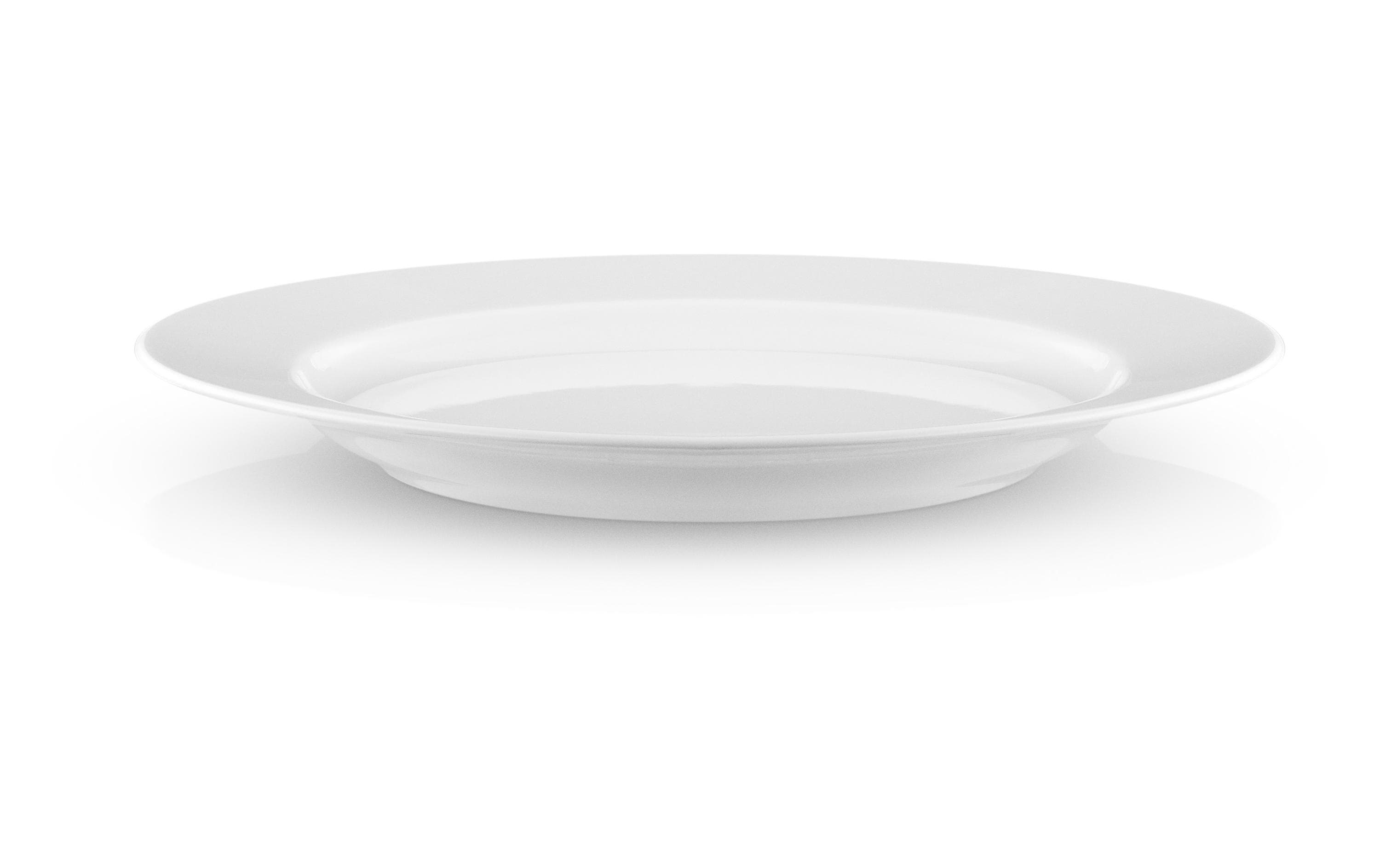 Speiseteller Legio Ø 25 cm, 4 Stück, Weiss<br>Speiseteller Set
