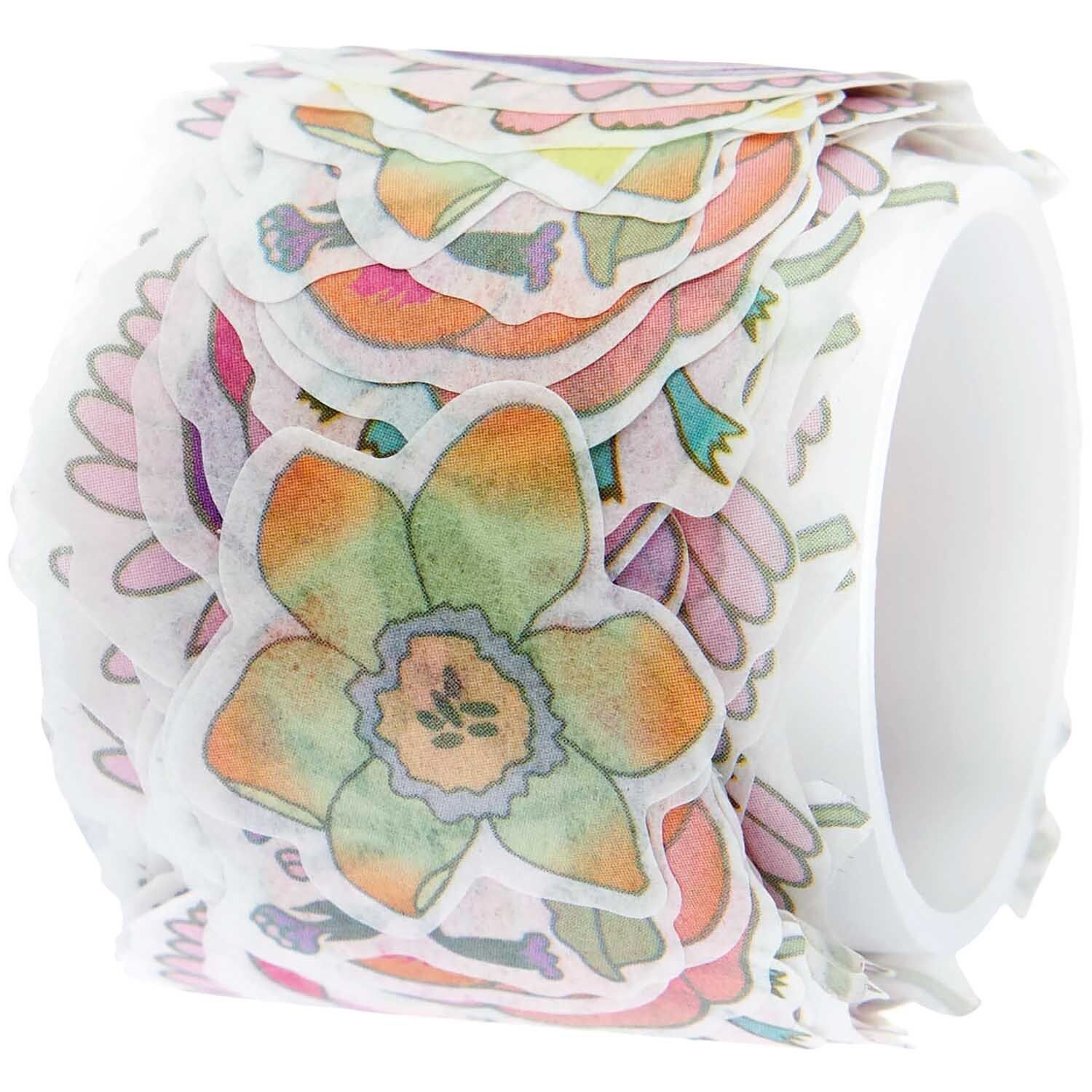 Washi-Sticker FUTSCHIKATO BLUMEN 200-teilig