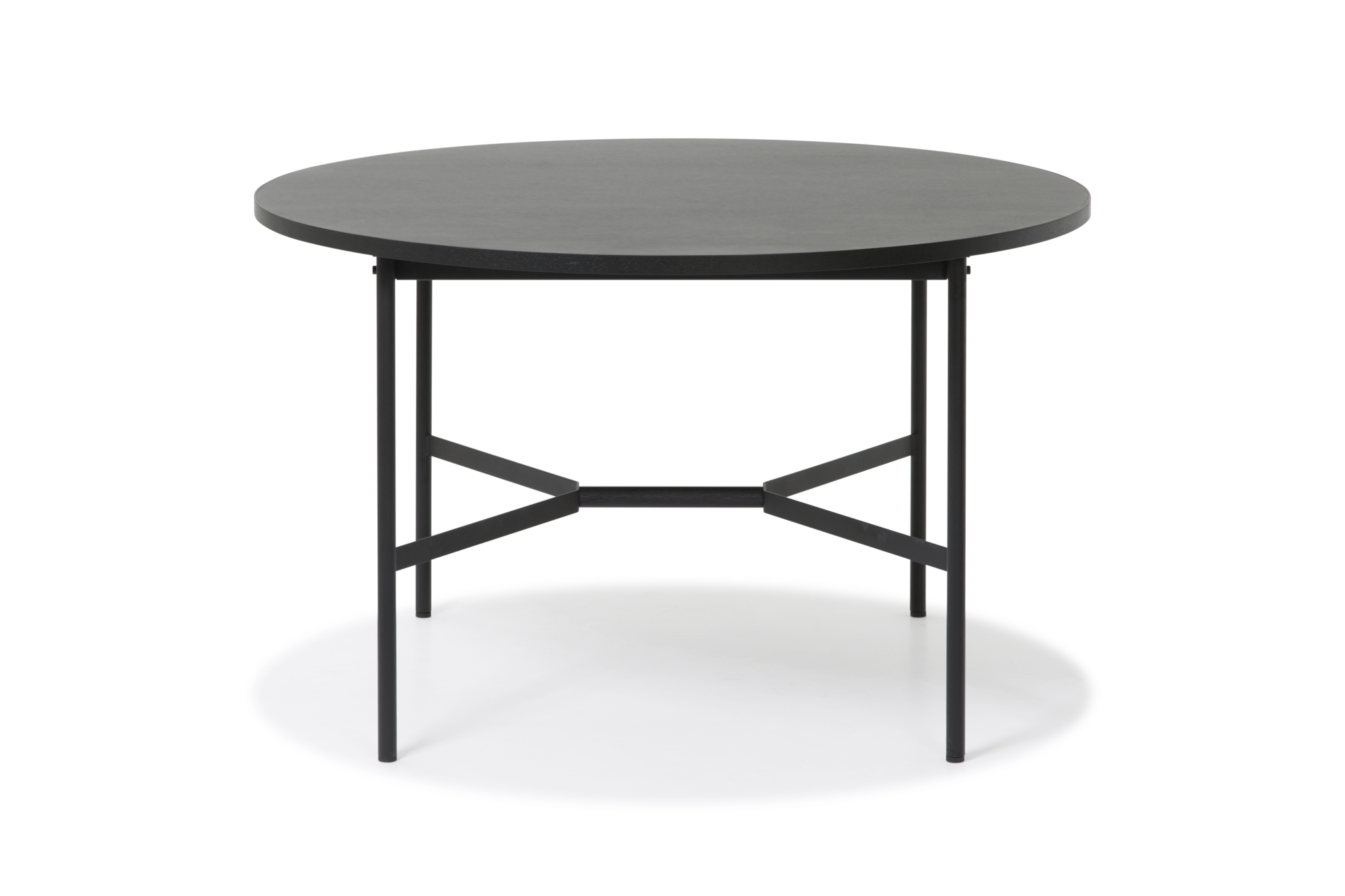 Eettafel Cleo zwart Ø120 cm