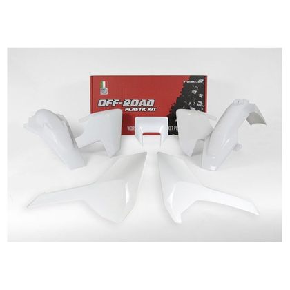 Kit plastiques R-tech Husqvarna Blanc - Blanc