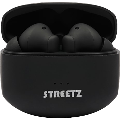 Streetz t500 tws in-ear høretelefoner - matte sort